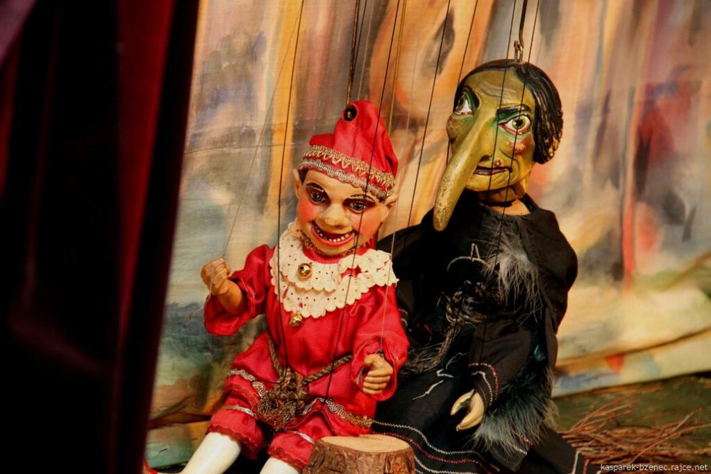 Kašpárek s čarodějnicí